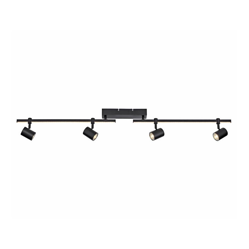 Paul Neuhaus 6525-18 - Foco LED empotrable BARIK 4xGU10/4,5W/230V + LED/10W