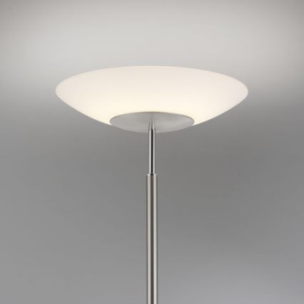 Paul Neuhaus 655-55 - Lámpara de pie LED regulable ALFRED 1xLED/28W+1xLED/4W/230V cromo brillante