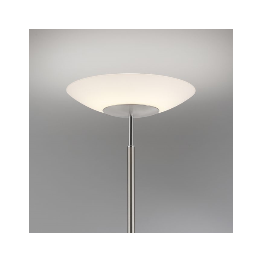 Paul Neuhaus 655-55 - Lámpara de pie LED regulable ALFRED 1xLED/28W+1xLED/4W/230V cromo brillante