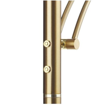 Paul Neuhaus 655-60 - Lámpara de pie LED regulable ALFRED LED/28W/230V+LED/4W/230V latón