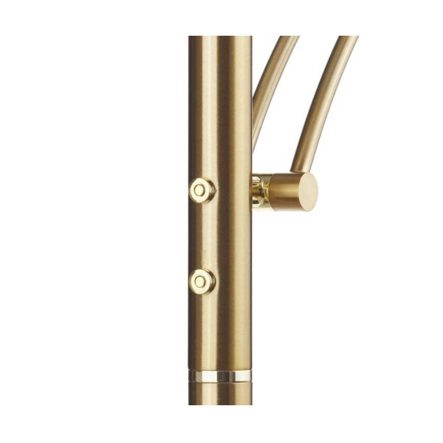 Paul Neuhaus 655-60 - Lámpara de pie LED regulable ALFRED LED/28W/230V+LED/4W/230V latón