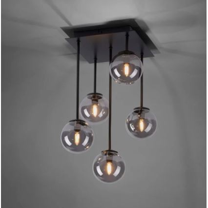 Paul Neuhaus 6719-18 - Lámpara de araña LED WIDOW 5xG9/3W/230V