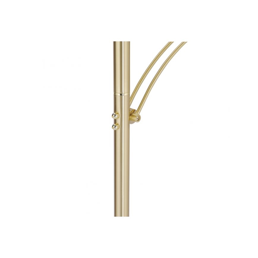 Paul Neuhaus 673-60 - Lámpara de pie LED regulable ARTUR 2xLED/21W/230V+LED/6W dorada