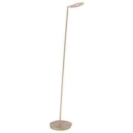 Paul Neuhaus 676-60 - Lámpara de pie LED táctil regulable MARTIN LED/13,5W/230V latón