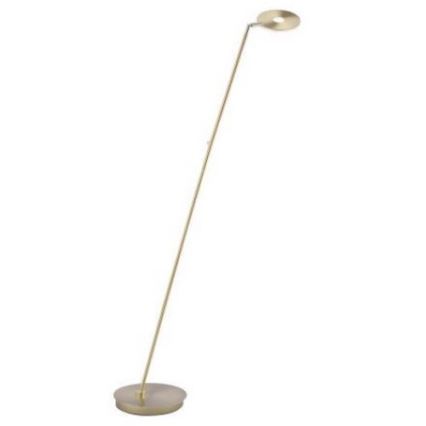 Paul Neuhaus 676-60 - Lámpara de pie LED táctil regulable MARTIN LED/13,5W/230V latón