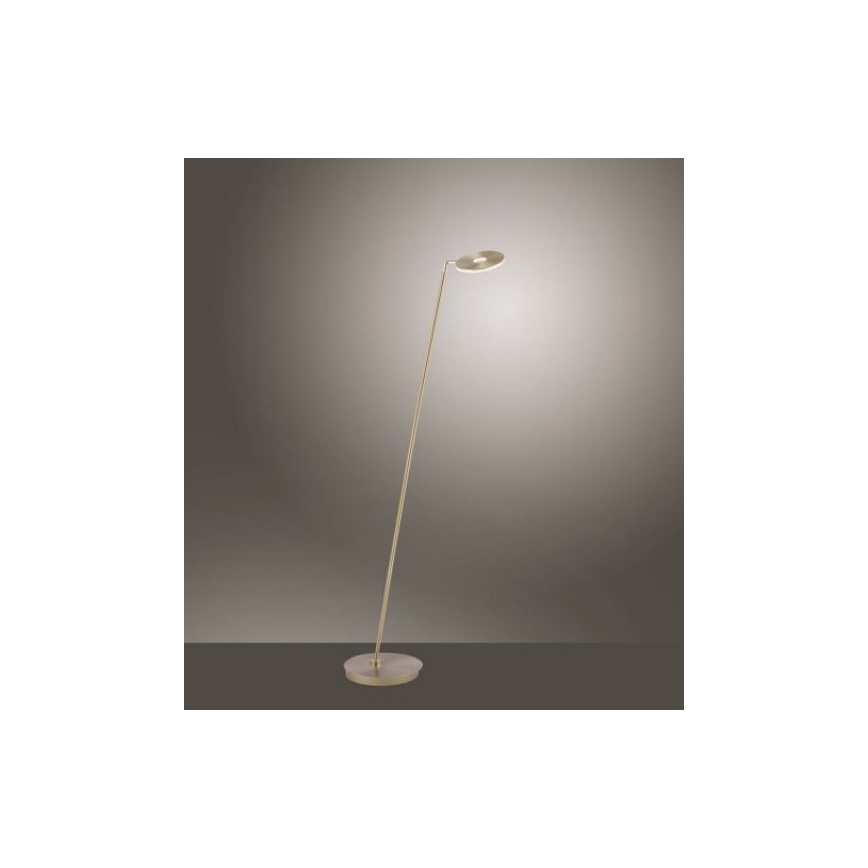 Paul Neuhaus 676-60 - Lámpara de pie LED táctil regulable MARTIN LED/13,5W/230V latón