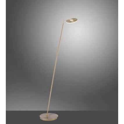Paul Neuhaus 676-60 - Lámpara de pie LED táctil regulable MARTIN LED/13,5W/230V latón