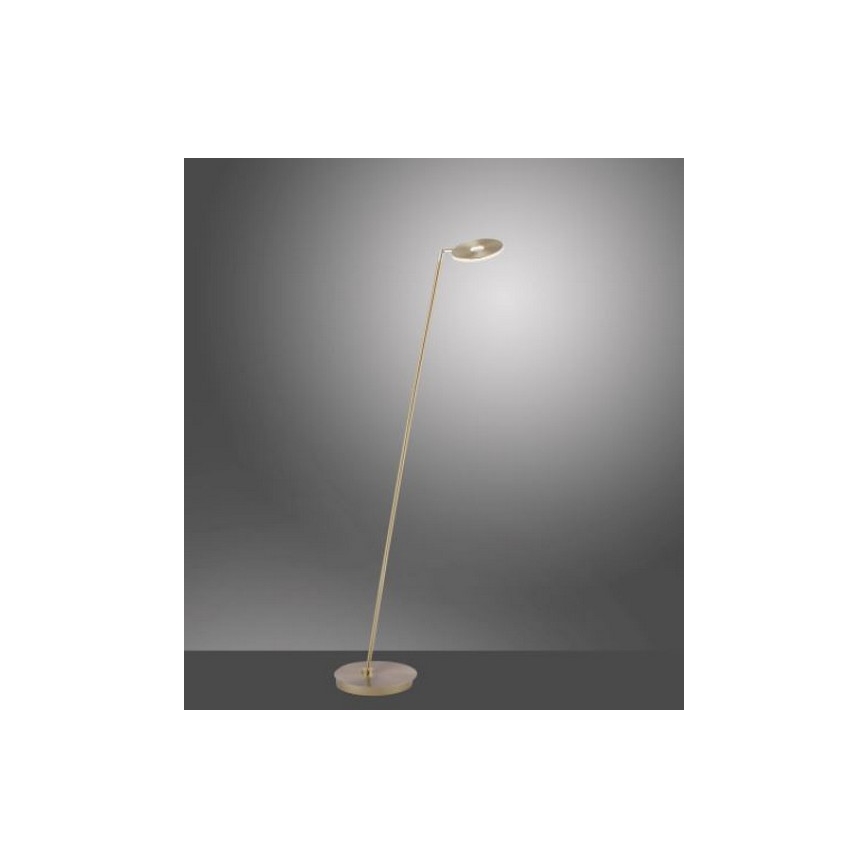 Paul Neuhaus 676-60 - Lámpara de pie LED táctil regulable MARTIN LED/13,5W/230V latón