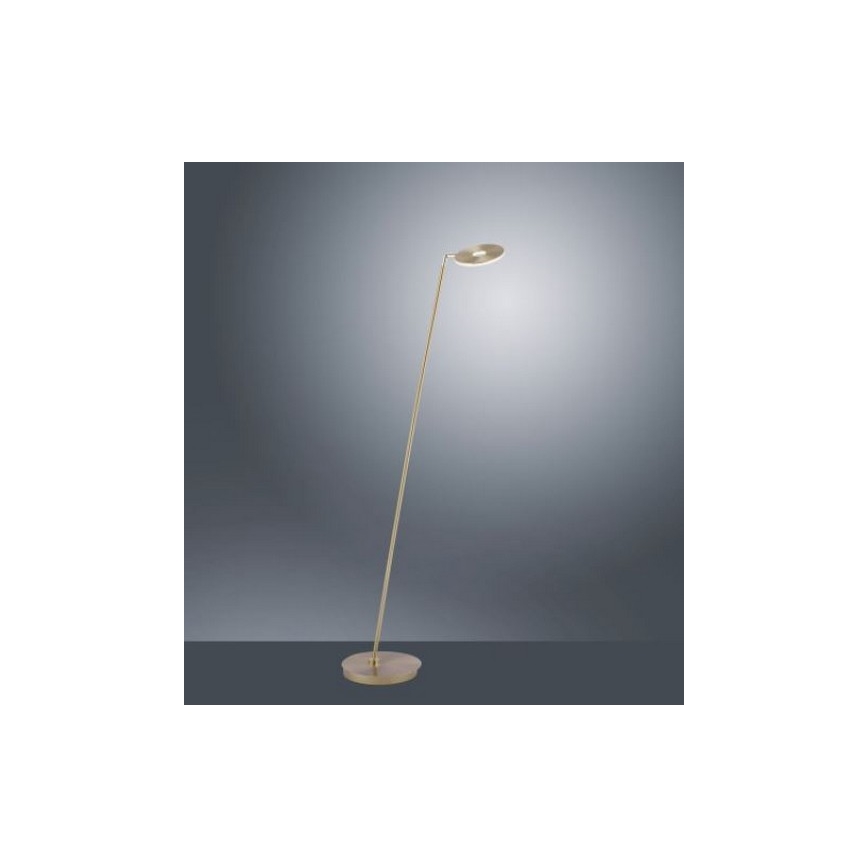 Paul Neuhaus 676-60 - Lámpara de pie LED táctil regulable MARTIN LED/13,5W/230V latón