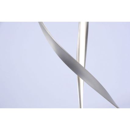 Paul Neuhaus 720-55 - Lámpara de pie LED regulable LINDA LED/27W/230V cromo brillante