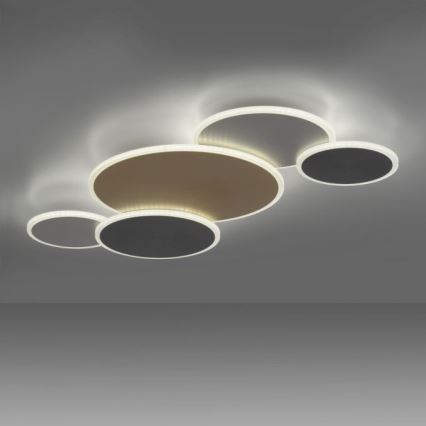 Paul Neuhaus 8008-70 - Plafón LED regulable Q-PIATO LED/49W/230V 2700-5000K Wi-Fi + control remoto