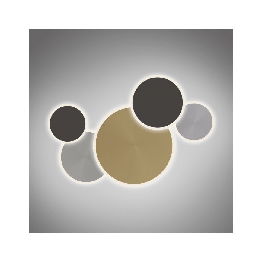 Paul Neuhaus 8008-70 - Plafón LED regulable Q-PIATO LED/49W/230V 2700-5000K Wi-Fi + control remoto