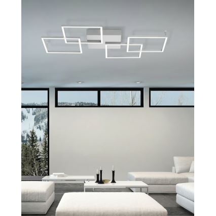 Paul Neuhaus 8190-55 - Plafón LED regulable INIGO 4xLED/8W/230V