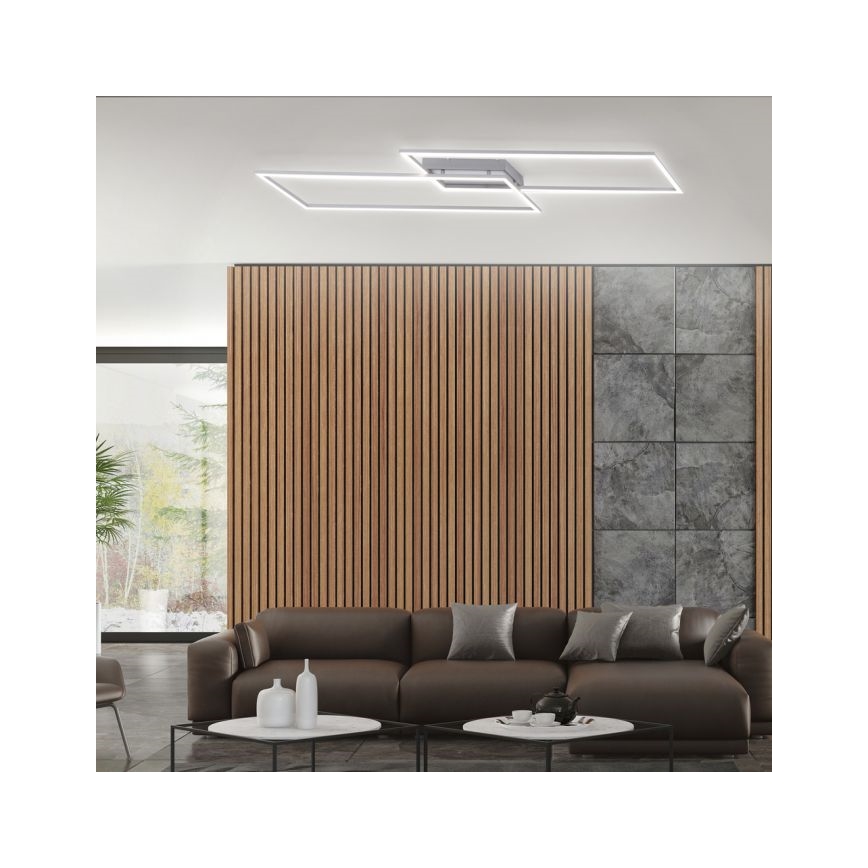 Paul Neuhaus 8194-55 - Lámpara de techo LED regulable INIGO 2xLED/20W/230V