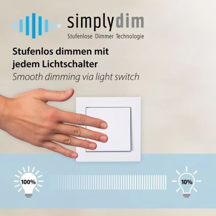 Paul Neuhaus 8291-17 - Lámpara de araña LED regulable MELINDA LED/30W/230V