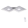 Paul Neuhaus 8378-55 - Plafón LED regulable AMARA LED/45W/230V cromo brillante + control remoto