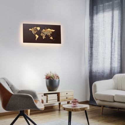 Paul Neuhaus 9056-48 - LED Aplique decorativo MAP LED/25W/230V 3000K