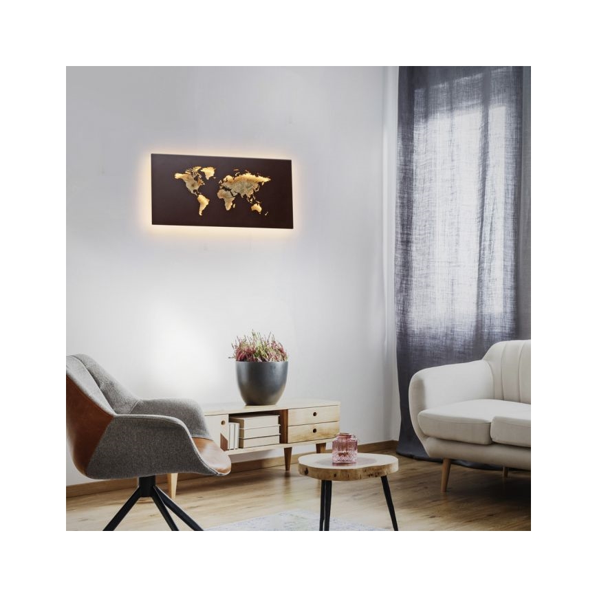 Paul Neuhaus 9056-48 - LED Aplique decorativo MAP LED/25W/230V 3000K