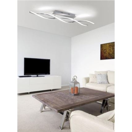 Paul Neuhaus 9143-55 - Lámpara de suspensión LED regulable POLINA 2xLED/10,2W/230V