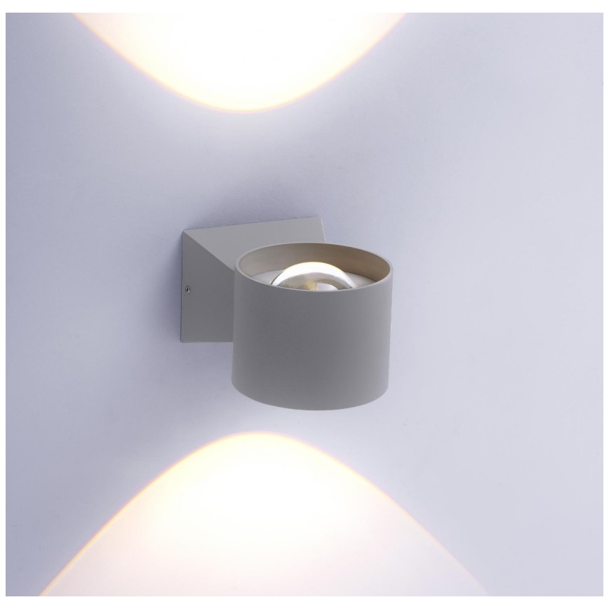 Paul Neuhaus 9441-21 - Aplique LED para exterior TIMO 2xLED/2W/230V IP54