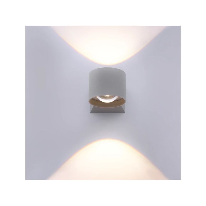 Paul Neuhaus 9441-21 - Aplique LED para exterior TIMO 2xLED/2W/230V IP54