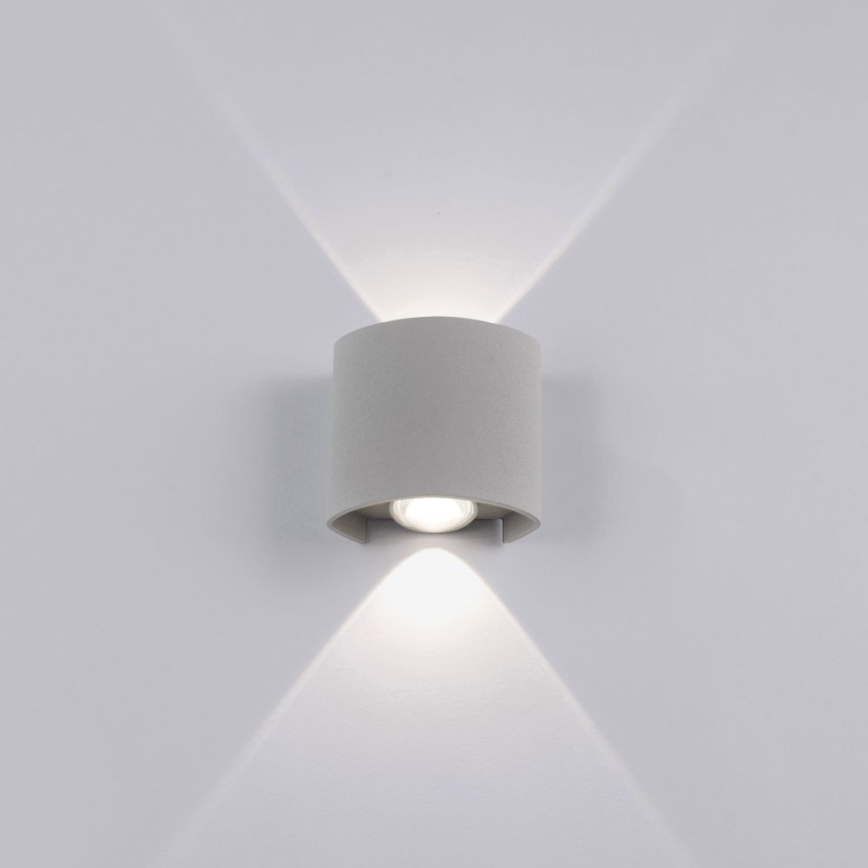 Paul Neuhaus 9486-21 - Aplique de exterior LED CARLO 2xLED/1,7W/230V IP54