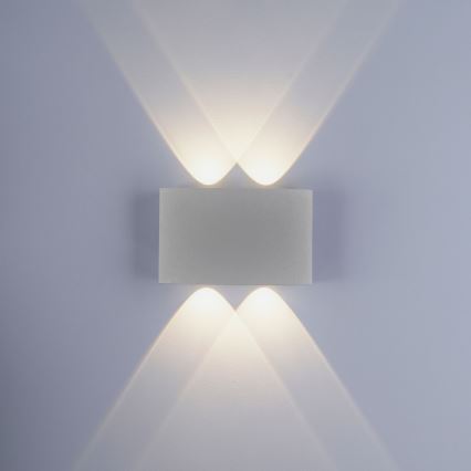 Paul Neuhaus 9487-21 - Aplique LED de exterior CARLO 4xLED/0,8W/230V IP54