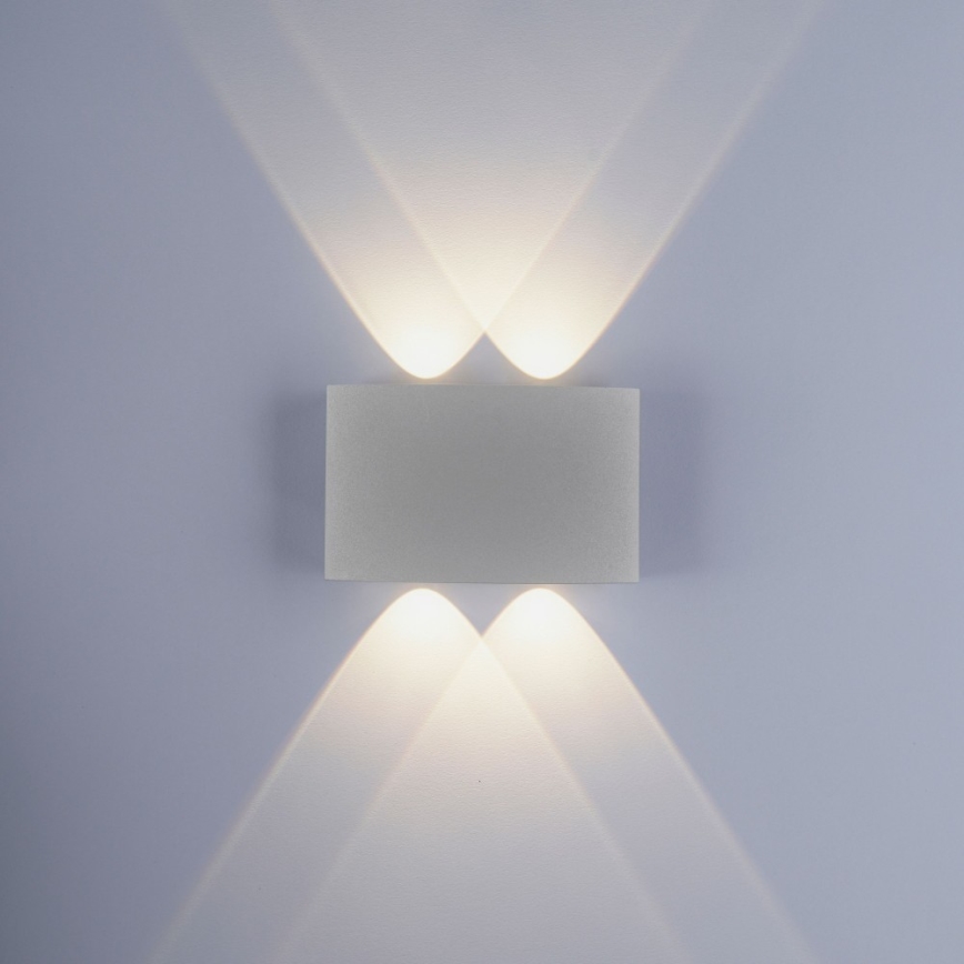 Paul Neuhaus 9487-21 - Aplique LED de exterior CARLO 4xLED/0,8W/230V IP54