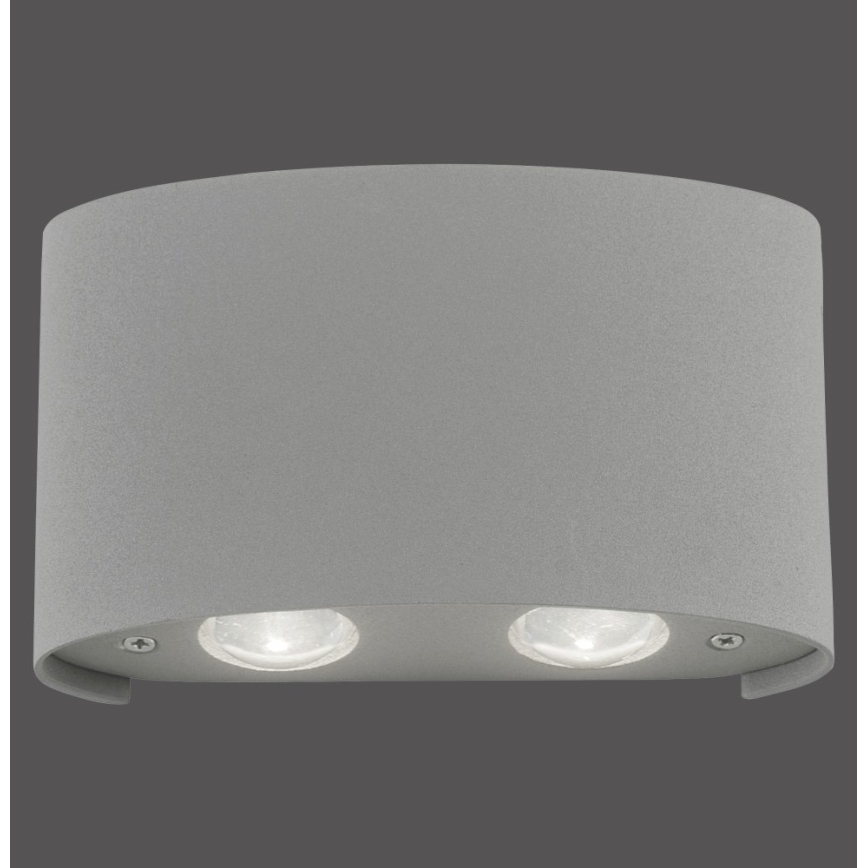 Paul Neuhaus 9487-21 - Aplique LED de exterior CARLO 4xLED/0,8W/230V IP54