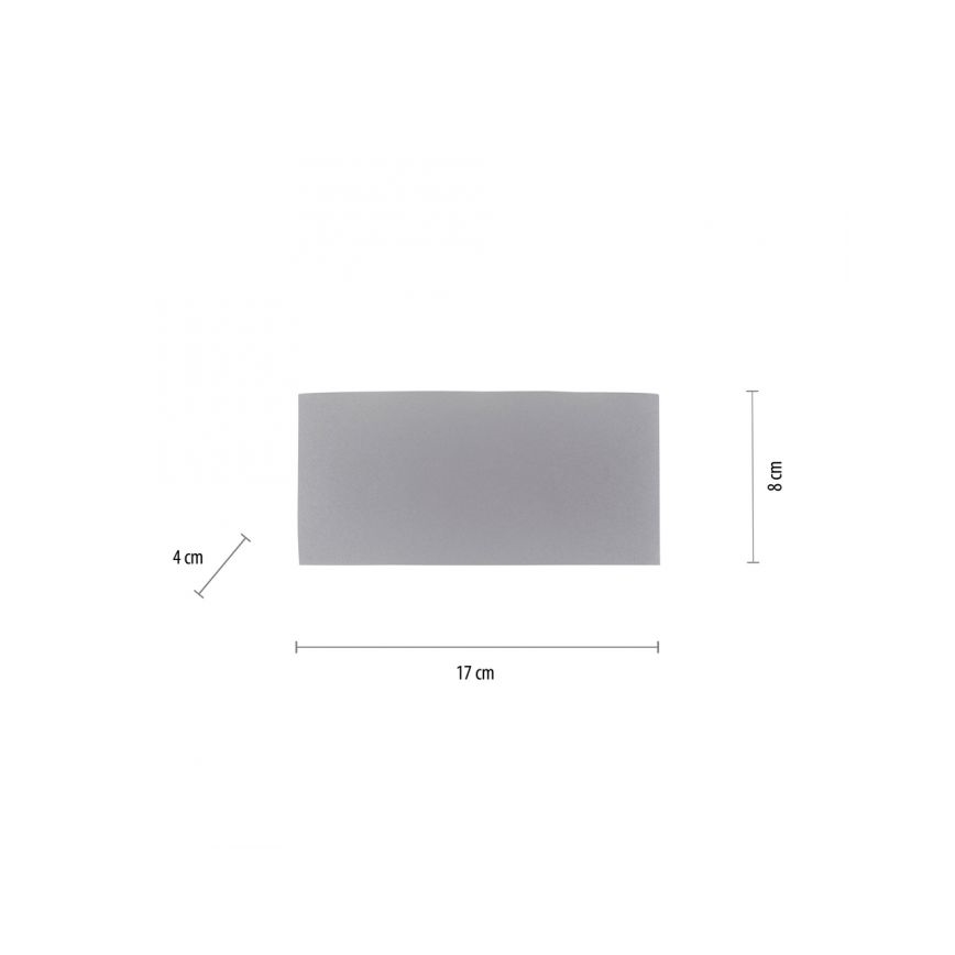 Paul Neuhaus 9488-21 - Aplique de exterior LED CARLO 6xLED/0,8W/230V IP54