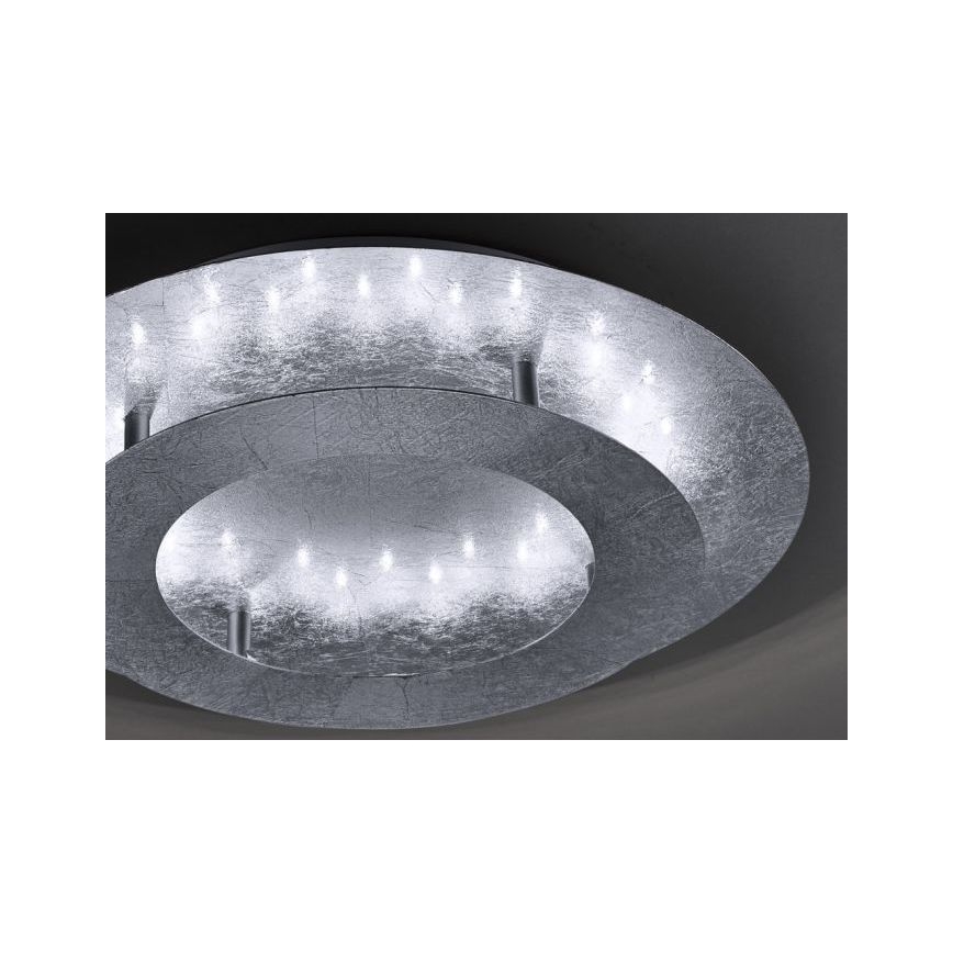 Paul Neuhaus 9620-21 - Plafón LED NEVIS LED/18W/230V plateado
