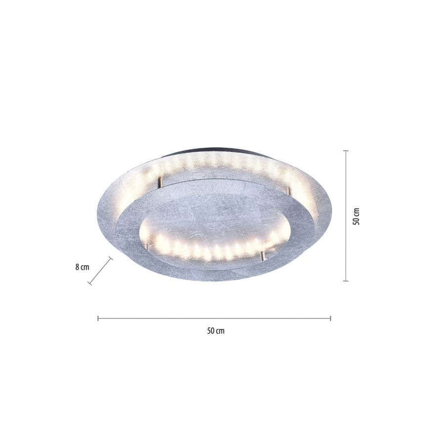Paul Neuhaus 9621-21 - Plafón LED NEVIS LED/24W/230V