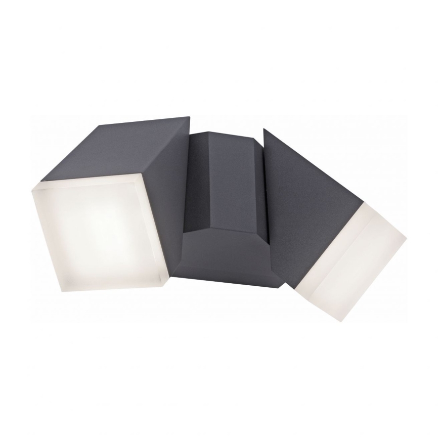 Paul Neuhaus 9722-13 - Aplique LED de exterior RYAN 2xLED/5W/230V IP54