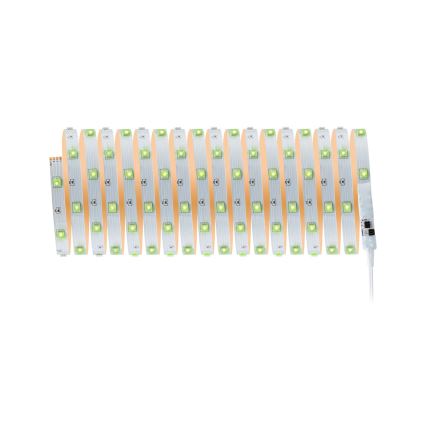 Paulmann 3989 - Tira LED RGBW regulable de 19W TIP, 10 m, 230V + mando a distancia