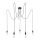 Paulmann 50389 - Lámpara colgante NEORDIC 5xE27/20W/230V araña