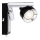 Paulmann 66670 - 1xGU10/10W Foco de pared TURN 230V negro