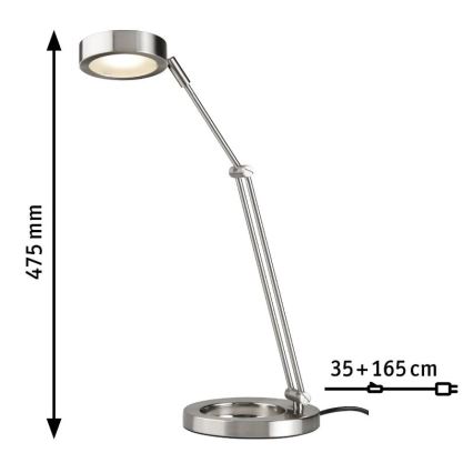 Paulmann 70245 - LED/6,7W Lámpara de mesa ZEN 230V