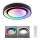 Paulmann 70544 - Plafón LED regulable RGBW/22W RAINBOW 230V 3000-6500K + mando a distancia