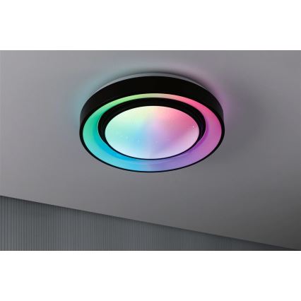 Paulmann 70544 - Plafón LED regulable RGBW/22W RAINBOW 230V 3000-6500K + mando a distancia