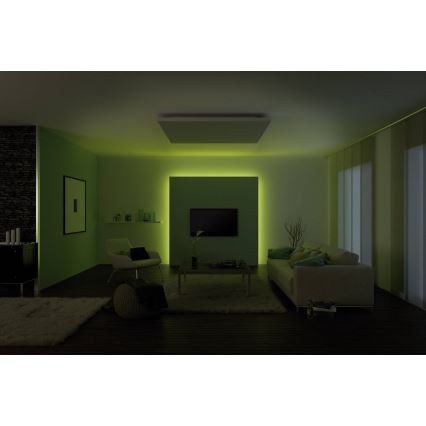 Paulmann 70587 - Cinta LED RGB/20W regulable MAXLED 1,5m 230V + mando a distancia