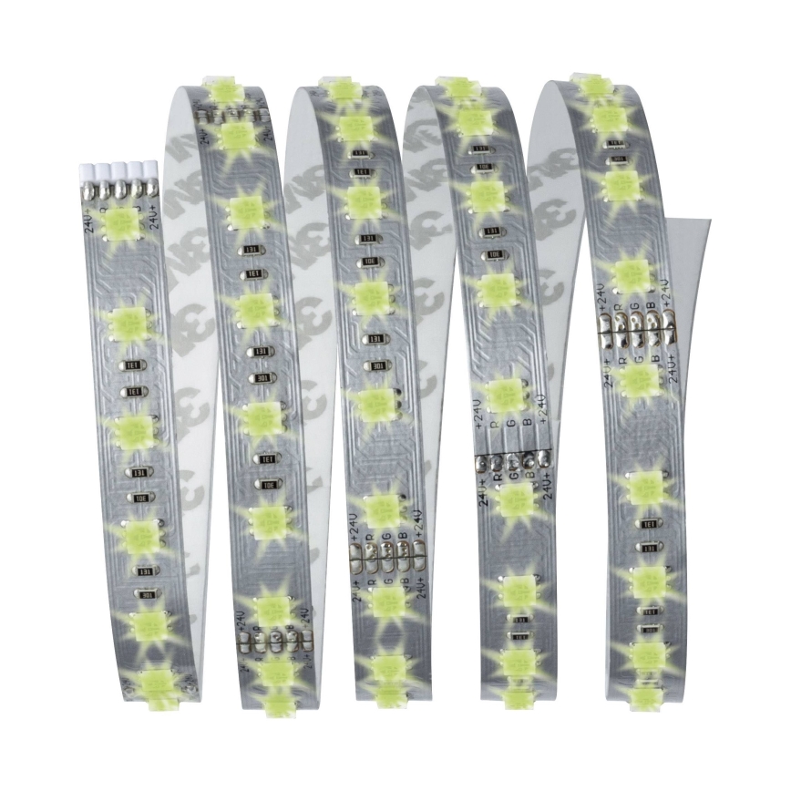 Paulmann 70587 - Tira LED RGB/20W regulable MAXLED 1,5m 230V + mando a distancia