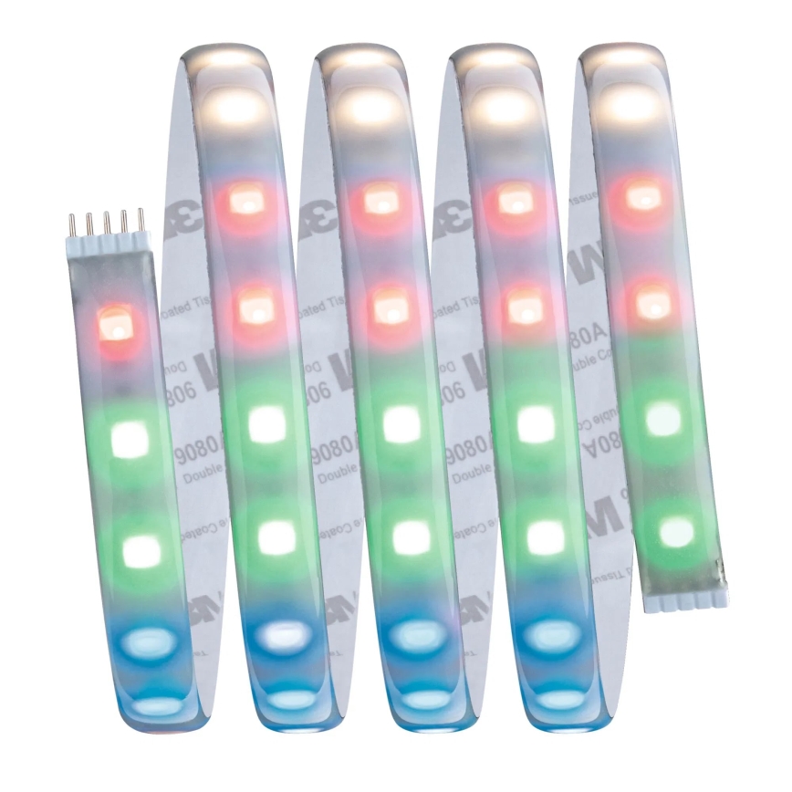 Paulmann 70627 - LED RGB/18W IP44 Tira de baño regulable MAXLED 1,5 m 230V + control remoto