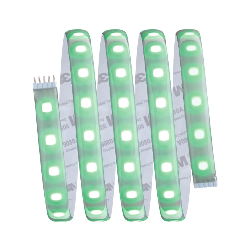 Paulmann 70627 - Tira LED RGB de 18 W, IP44, regulable para baño MAXLED 1,5 m 230 V + mando a distancia