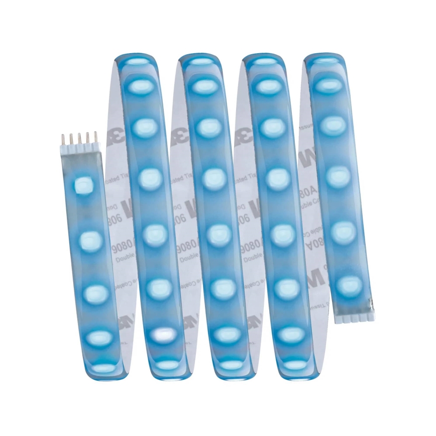 Paulmann 70627 - Tira LED RGB de 18 W, IP44, regulable para baño MAXLED 1,5 m 230 V + mando a distancia