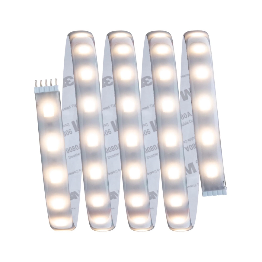 Paulmann 70627 - Tira LED RGB de 18 W, IP44, regulable para baño MAXLED 1,5 m 230 V + mando a distancia