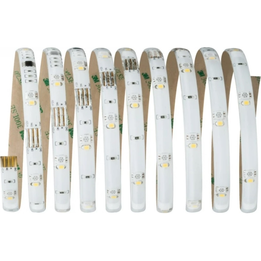 Paulmann 70696 - Tira LED regulable RGBW/8W DIGITAL 3m 230V + mando a distancia