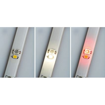 Paulmann 70697 - Tira LED regulable RGBW/10,5W DIGITAL 4,8m 230V + mando a distancia