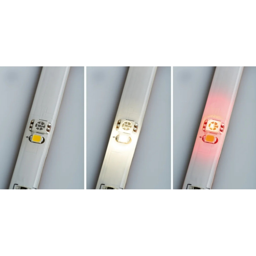 Paulmann 70697 - Tira LED regulable RGBW/10,5W DIGITAL 4,8m 230V + mando a distancia