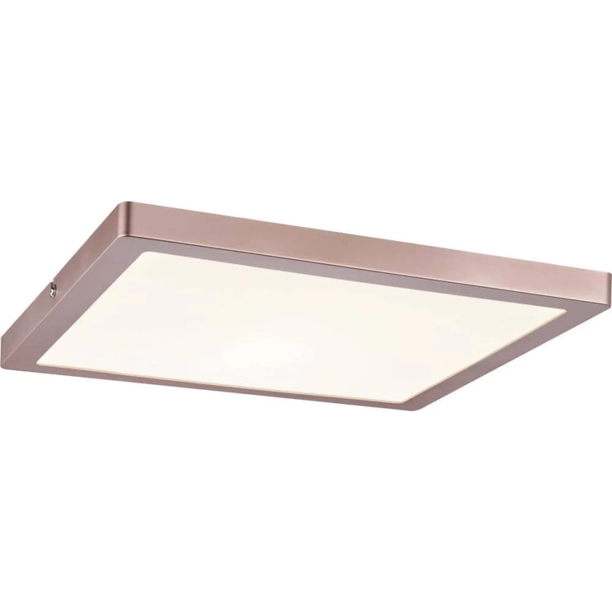Paulmann 70873 - LED/24W Panel regulable ATRIA 230V 2700K 30x30 cm dorado rosa
