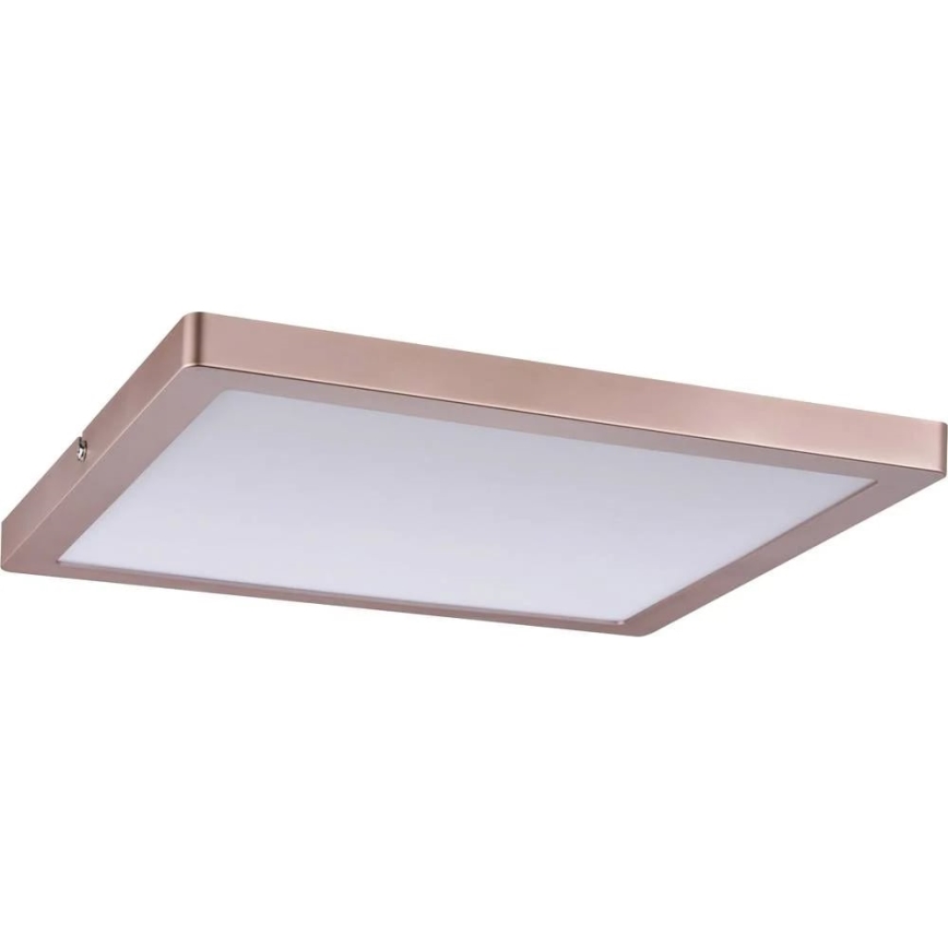 Paulmann 70873 - LED/24W Panel regulable ATRIA 230V 2700K 30x30 cm dorado rosa
